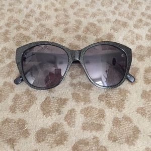 Anthropologie black cate eye sun glasses